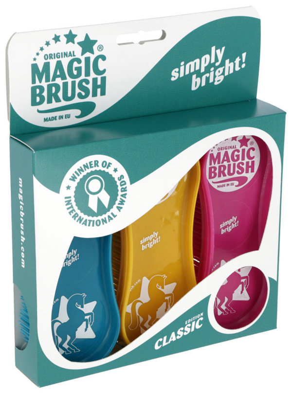 MagicBrush 3er Bürsten-Set
